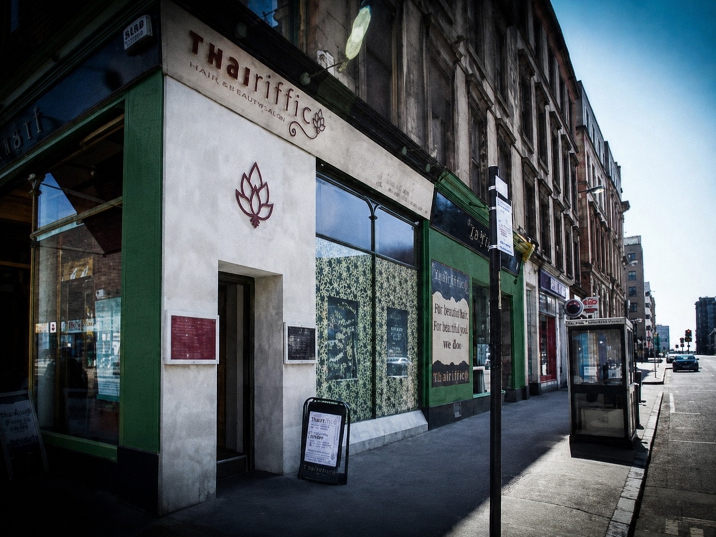 Thairiffic Pitt Street entrance, Glasgow