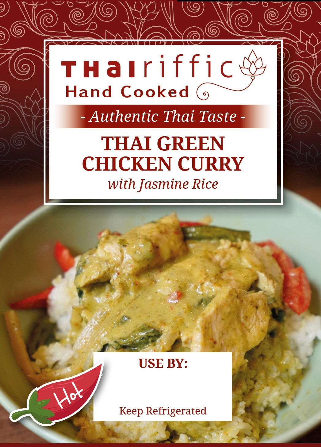 Thai Green Chicken Curry with Jasmine Rice